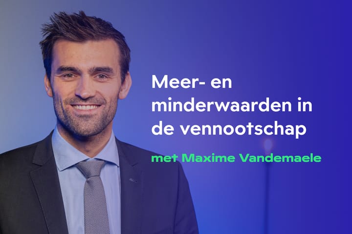 Meer- en minderwaarden in de vennootschap